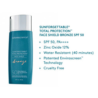 Sunforgettable Total Protection Face Shield Bronze